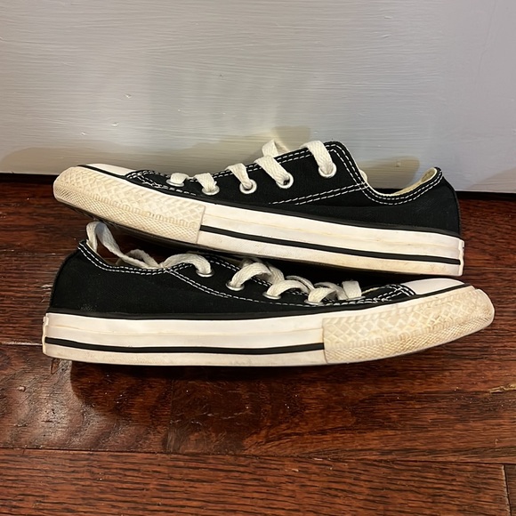 Converse low top all star, kid size 1, black - Picture 6 of 7